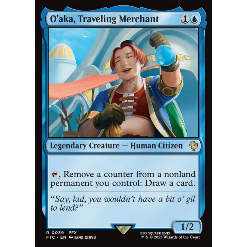 O'aka, Traveling Merchant