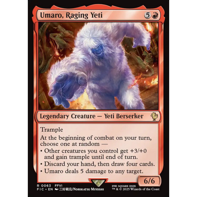 Umaro, Raging Yeti