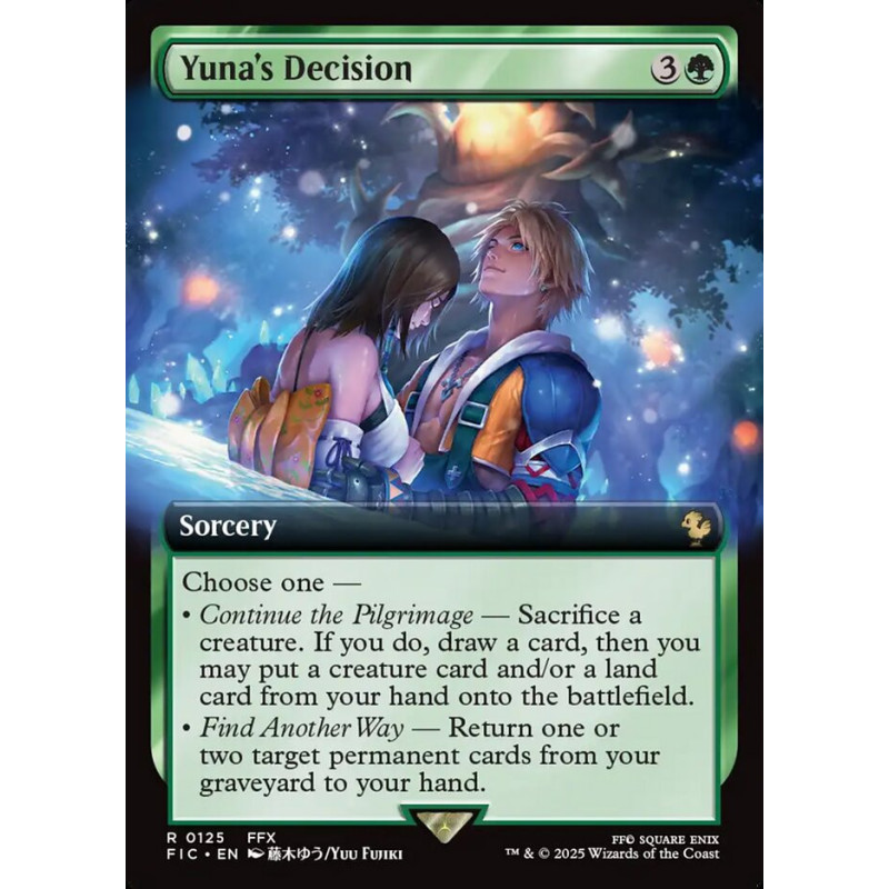 Yuna's Decision