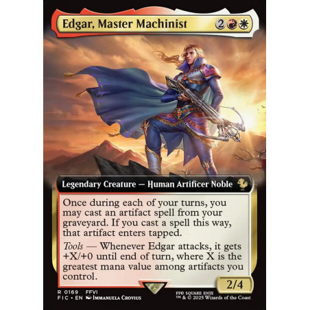 Edgar, Master Machinist