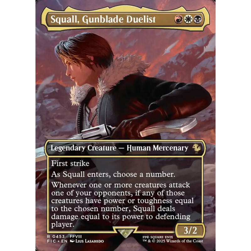 Squall, Gunblade Duelist