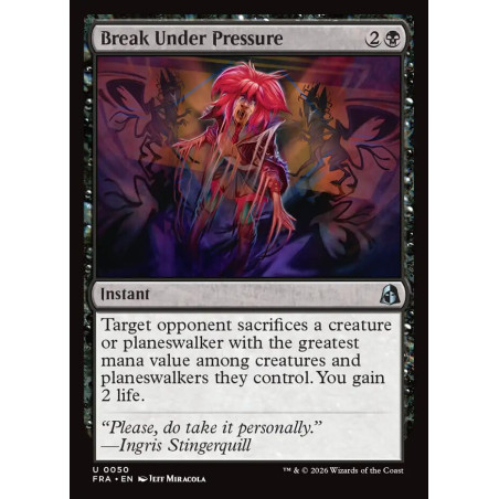 Break Under Pressure