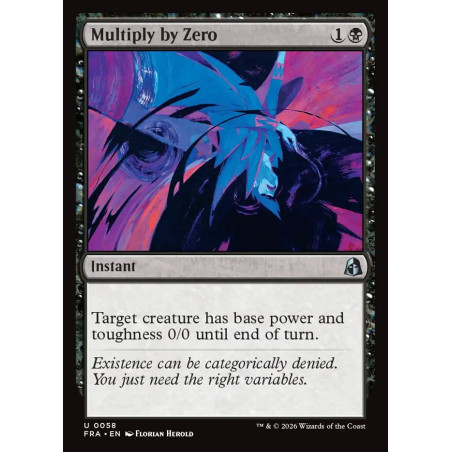 Multiply by Zero