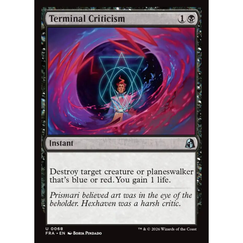 Terminal Criticism