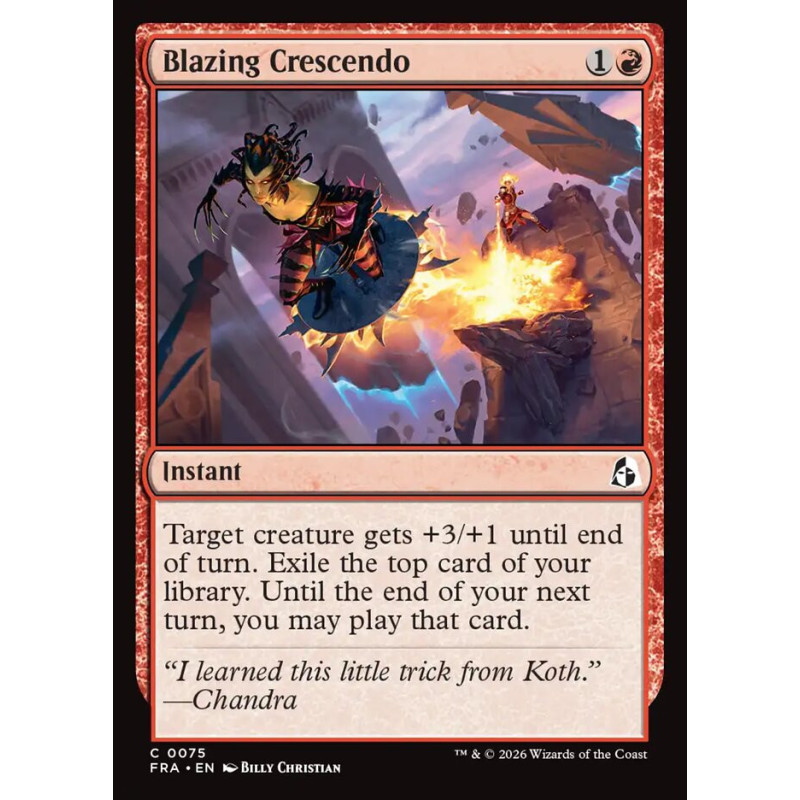 Blazing Crescendo