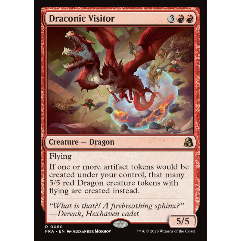 Draconic Visitor