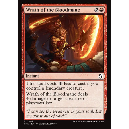 Wrath of the Bloodmane