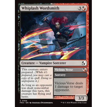 Whiplash Wordsmith // Vicious Verse