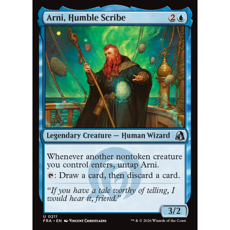 Arni, Humble Scribe