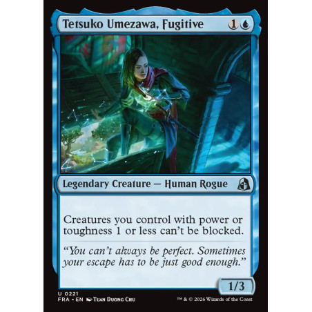 Tetsuko Umezawa, Fugitive