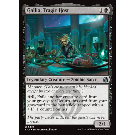 Gallia, Tragic Host