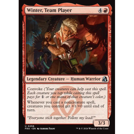 Winter, Team Player