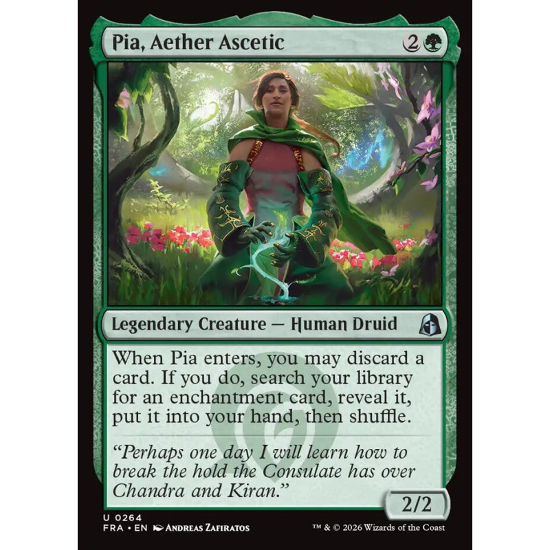 Pia, Aether Ascetic