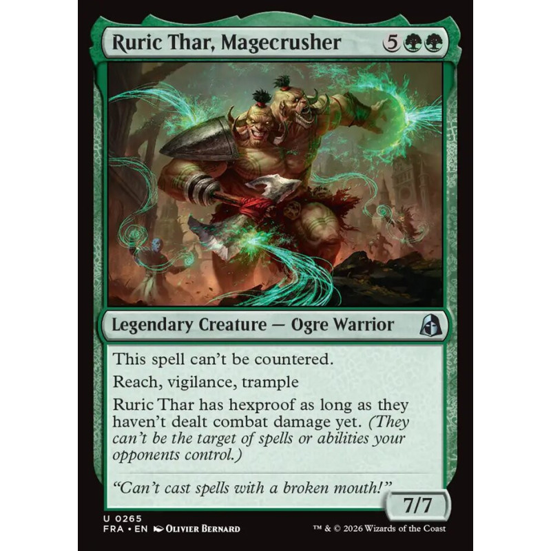Ruric Thar, Magecrusher