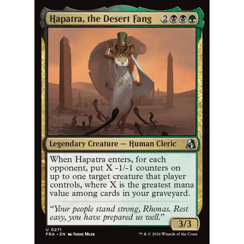 Hapatra, the Desert Fang