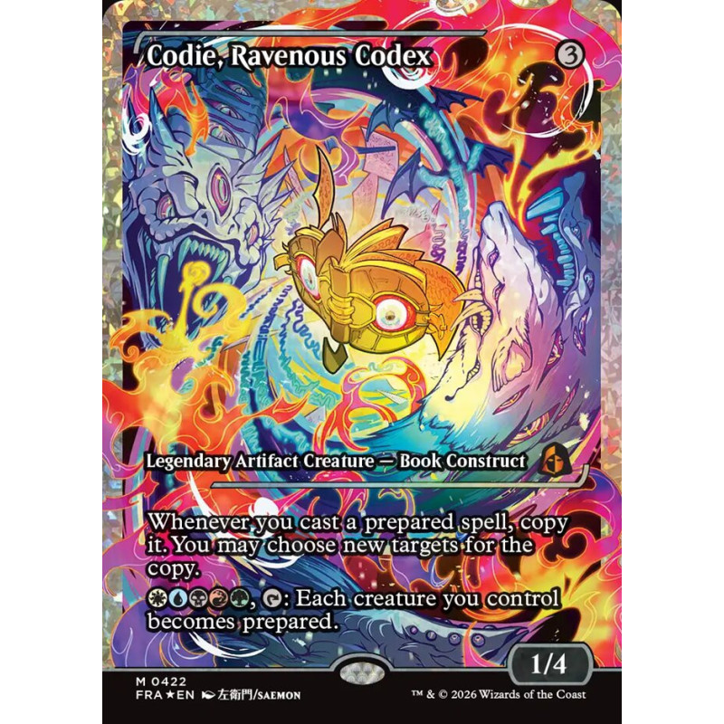 Codie, Ravenous Codex