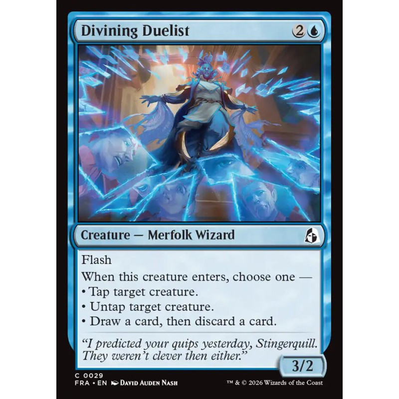 Foil Divining Duelist