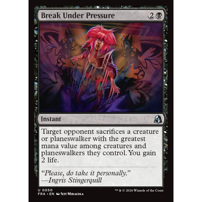 Foil Break Under Pressure
