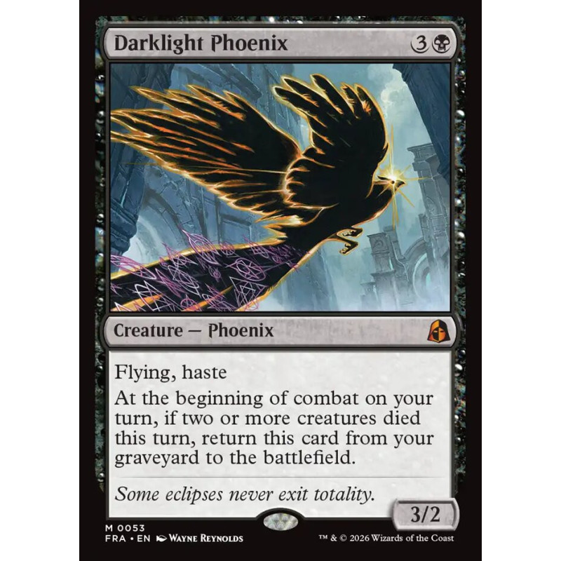 Foil Darklight Phoenix