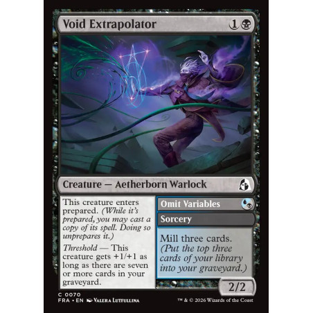 Foil Void Extrapolator // Omit Variables