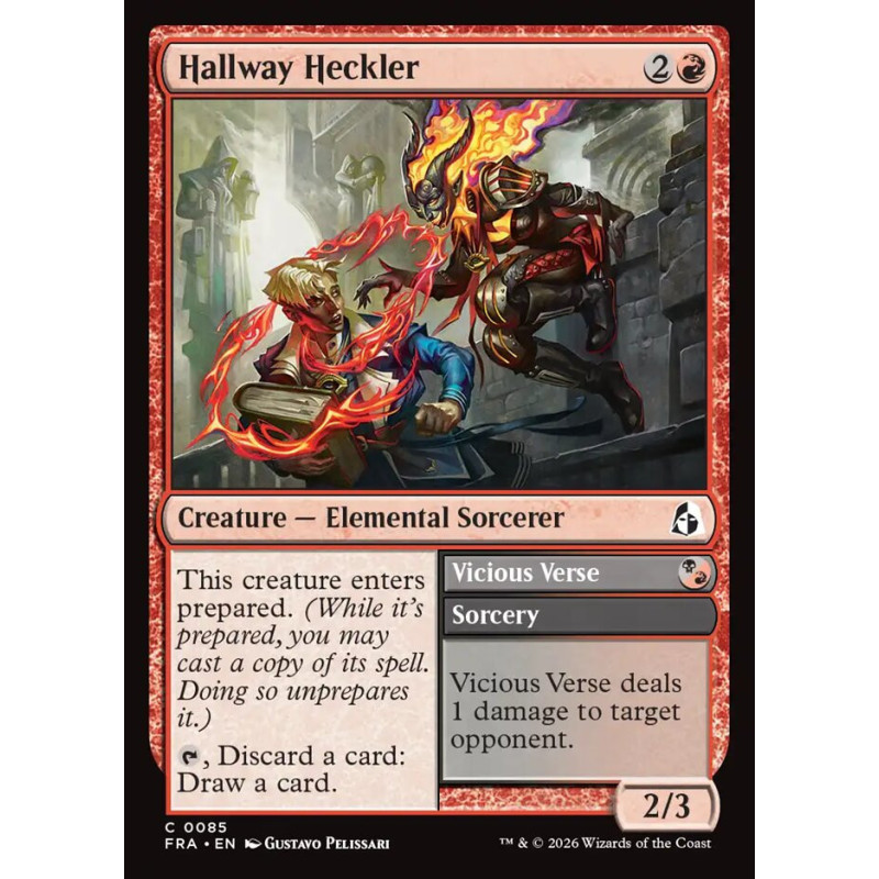 Foil Hallway Heckler // Vicious Verse