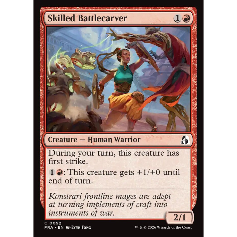 Foil Skilled Battlecarver