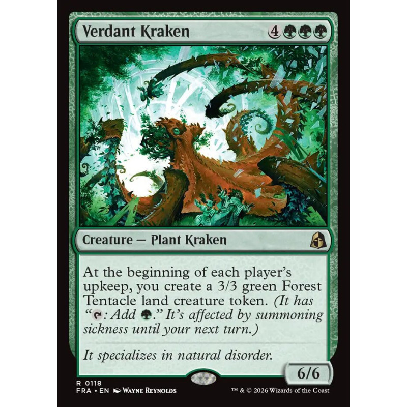 Foil Verdant Kraken
