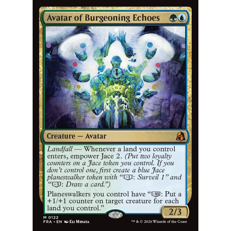 Foil Avatar of Burgeoning Echoes