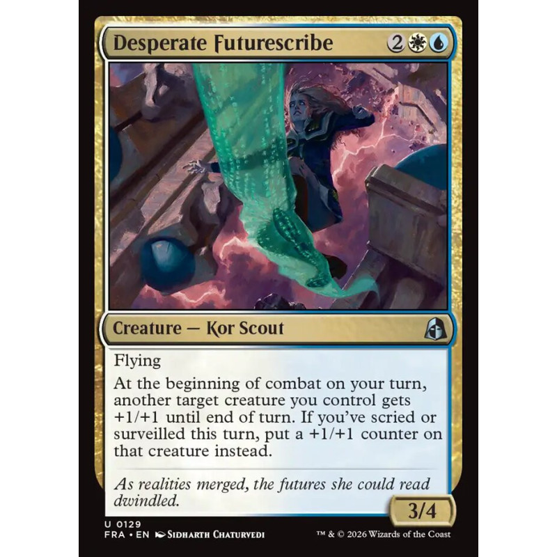 Foil Desperate Futurescribe