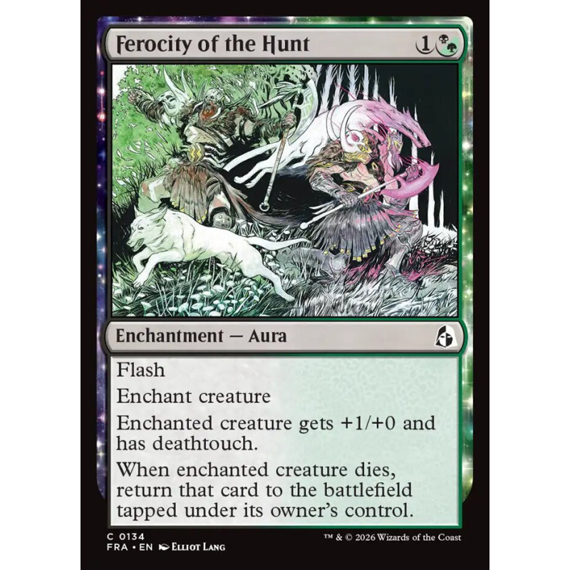 Foil Ferocity of the Hunt