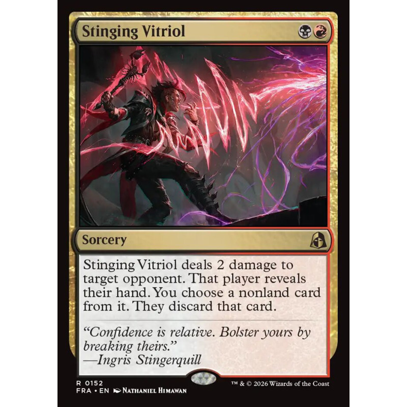 Foil Stinging Vitriol