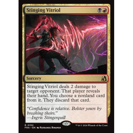 Foil Stinging Vitriol