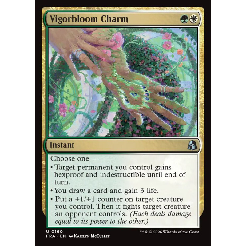 Foil Vigorbloom Charm