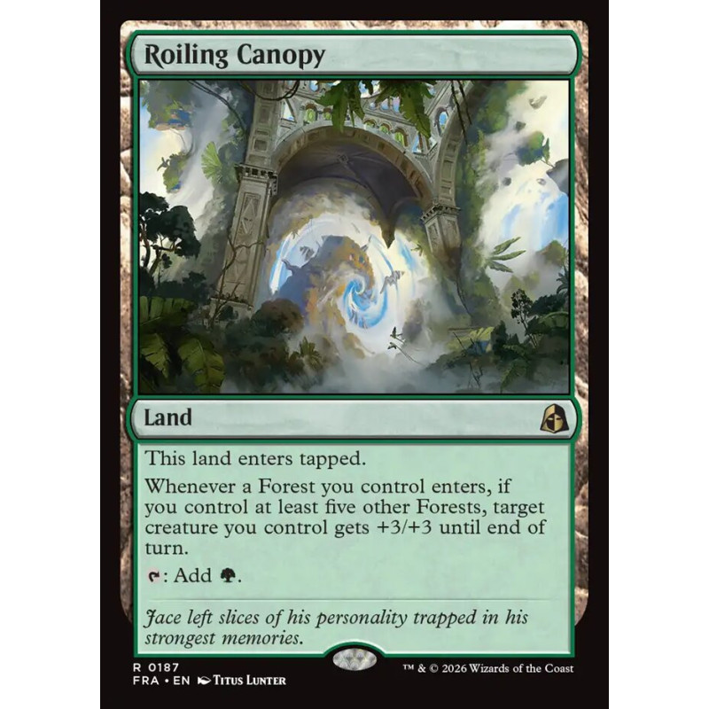 Foil Roiling Canopy
