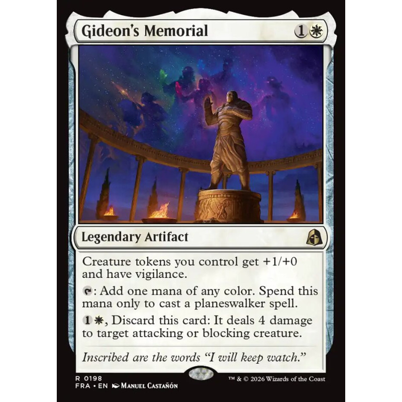 Foil Gideon's Memorial