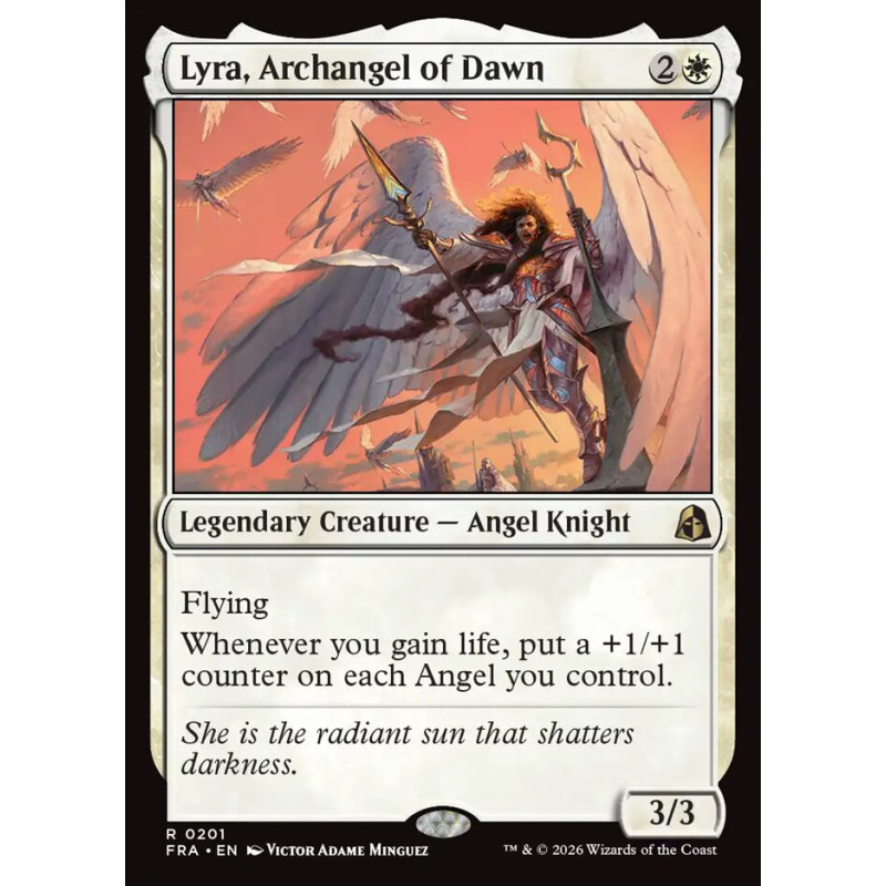 Foil Lyra, Archangel of Dawn