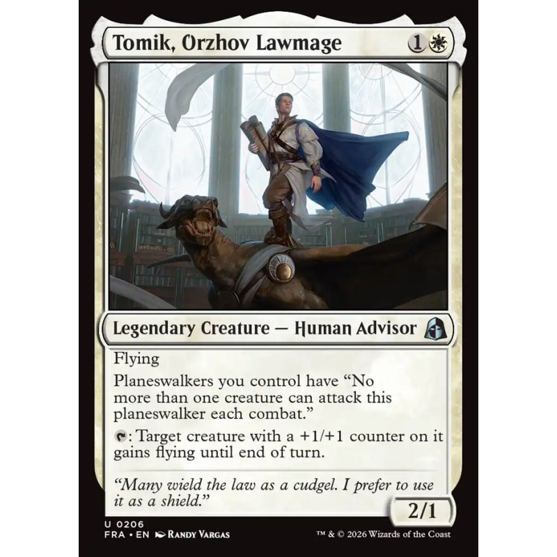 Foil Tomik, Orzhov Lawmage