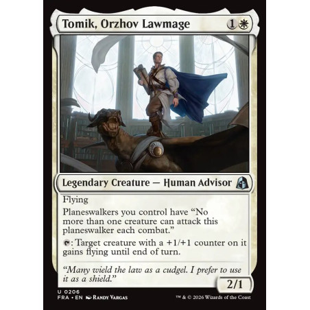 Foil Tomik, Orzhov Lawmage