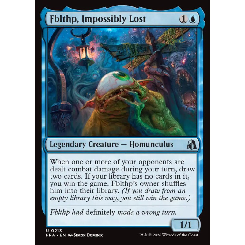 Foil Fblthp, Impossibly Lost