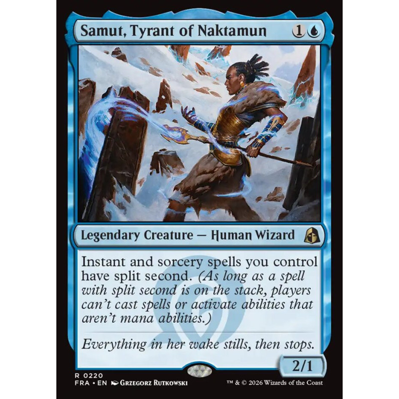 Foil Samut, Tyrant of Naktamun