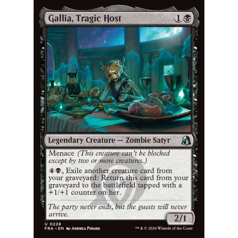 Foil Gallia, Tragic Host