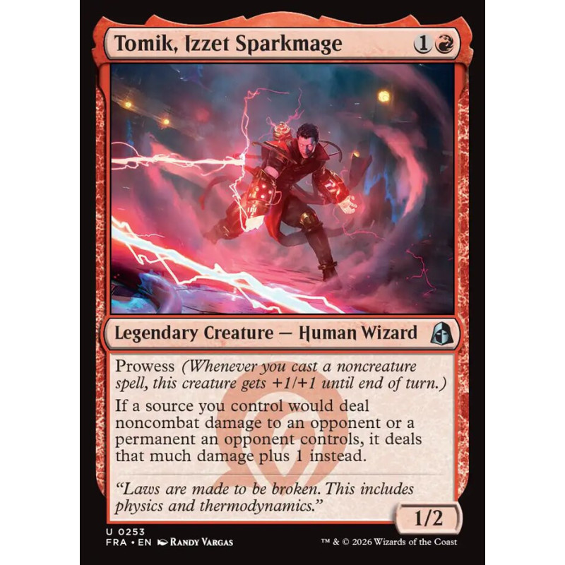 Foil Tomik, Izzet Sparkmage