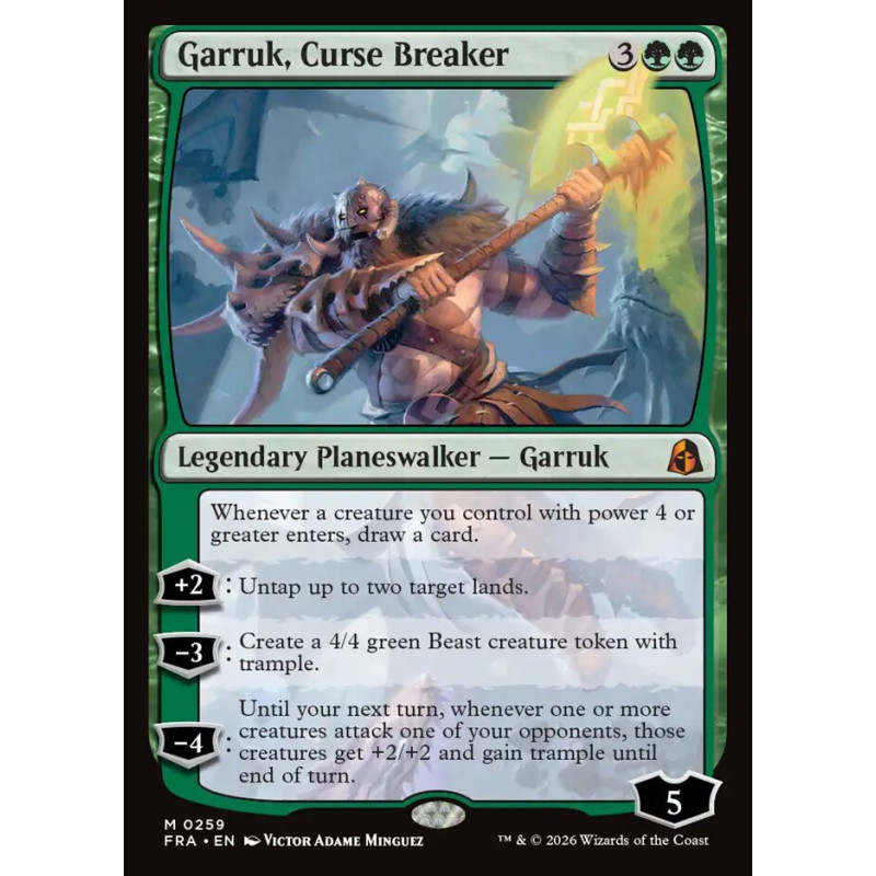 Foil Garruk, Curse Breaker