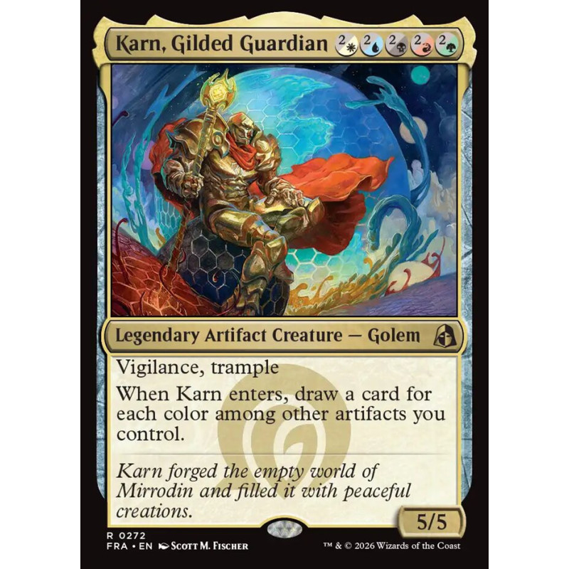 Foil Karn, Gilded Guardian