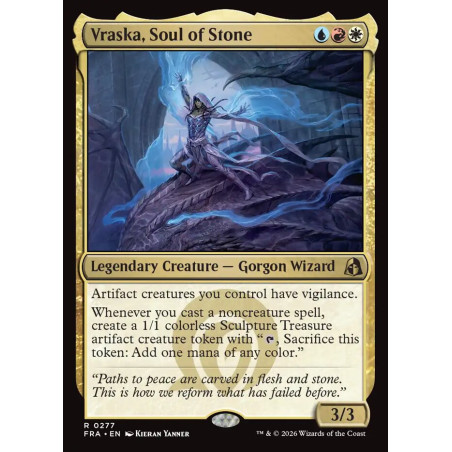 Foil Vraska, Soul of Stone