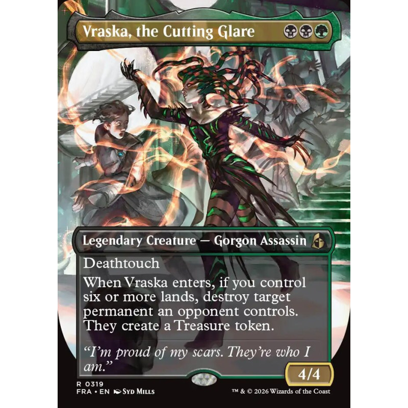 Foil Vraska, the Cutting Glare