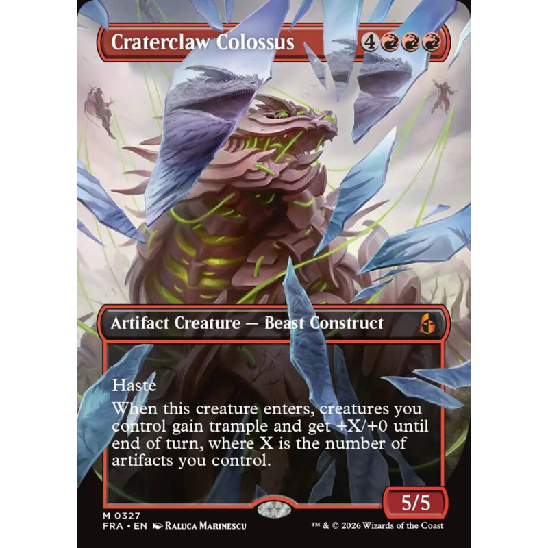 Foil Craterclaw Colossus
