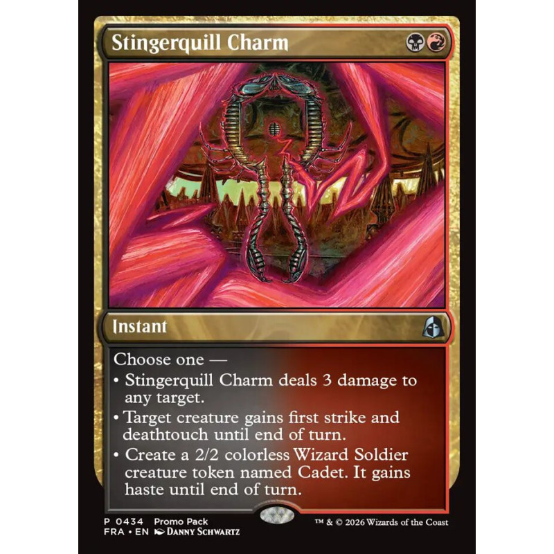 Foil Stingerquill Charm