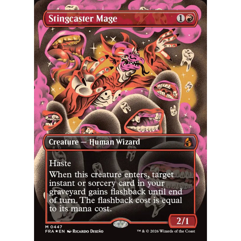 Foil Stingcaster Mage