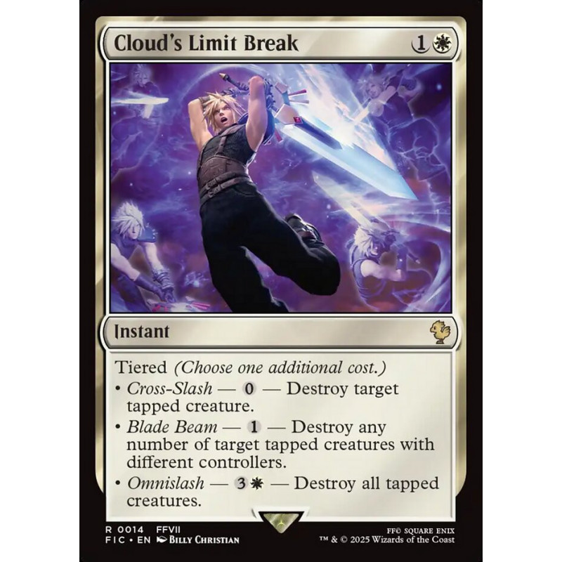 Surge Foil Cloud's Limit Break